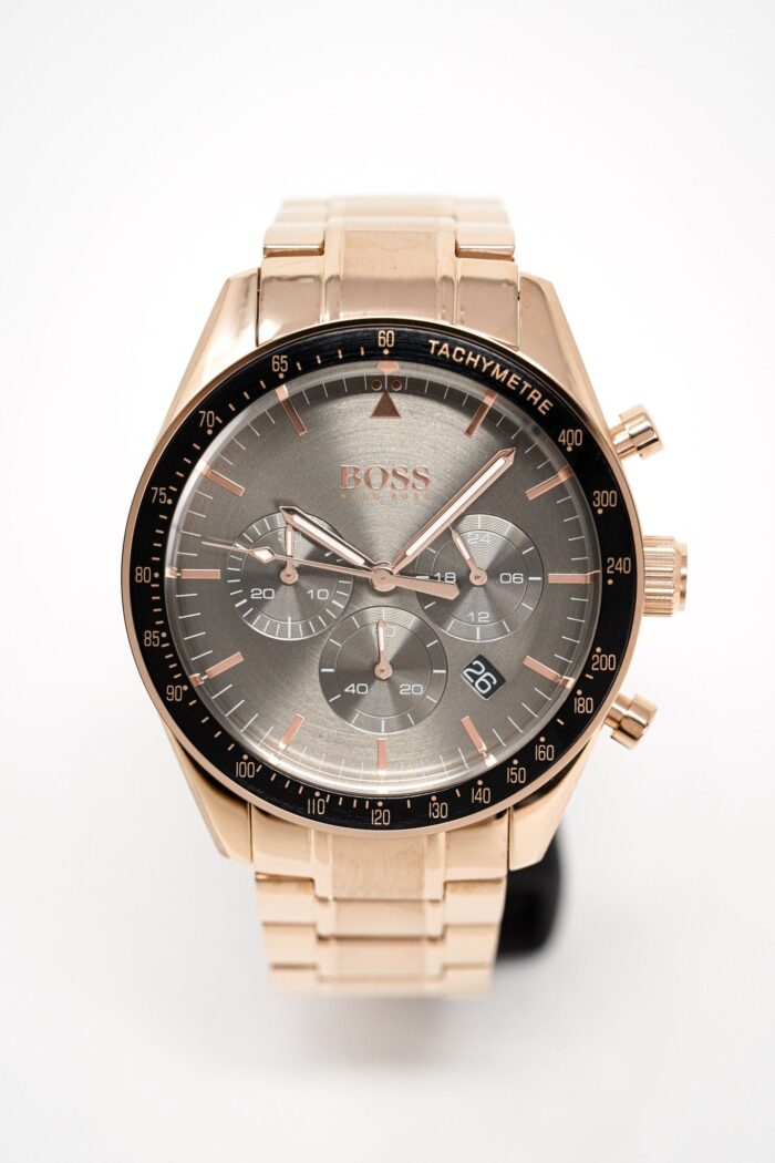 Hugo Boss Men's Watch Chronograph Trophy Rose Gold - HB1513632 - Image 2